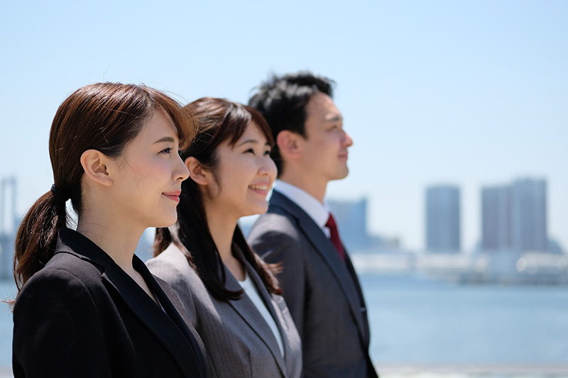 働く人々